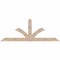 Ekena Millwork Richland Smooth Timber Gable Bracket, Douglas Fir, 96"W x 36"H x 3 1/2"D x 5 1/2"F, 9/12 Pitch GBW096X36X0406RIC00SDF - alternate 1